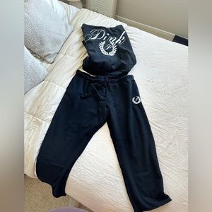 Victorias Secret Pink sweat suit set.